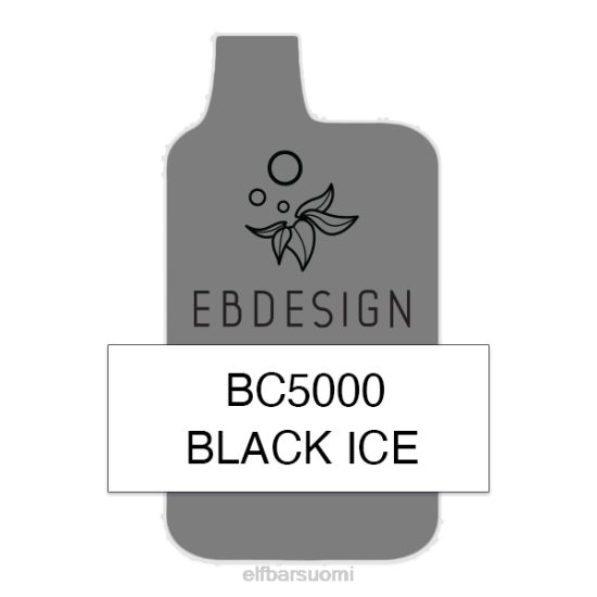 ELFBAR black ice 5000 kuluttaja - single LFBT56