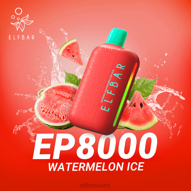 ELFBAR kertakäyttöiset vape uudet ep8000 suihkeet HJ6R62 vesimeloni jäätä