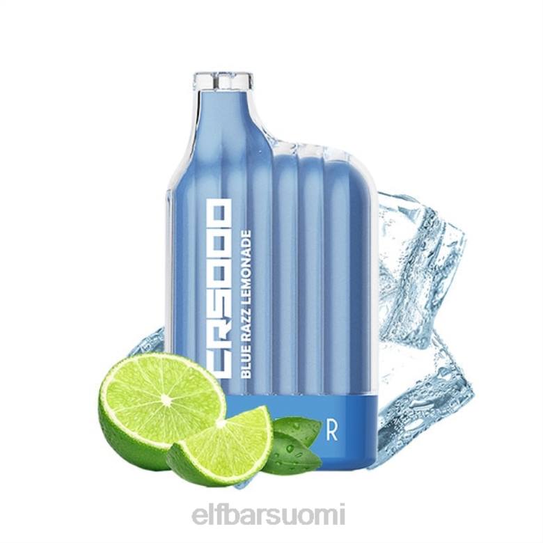ELFBAR paras maku kertakäyttöinen vape cr5000 iso alennus HJ6R17 sininen razz-limonadi